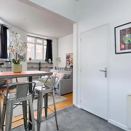 Charming 1br Batignolles Apartamento